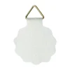 Attache papier gommée ø30 mm blanc, lot de 5