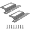 Attaches à visser pour cadre en bois - 4 pièces - 16 vis fournis