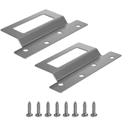 Attaches à visser pour cadre en bois - 4 pièces - 16 vis fournis