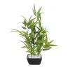 Bambou artificiel pot en céramique 40cm