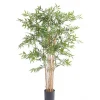 Bambou Japanese artificiel h.150 cm avec pot décoratif