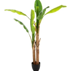 Bananier double artificiel H160 cm - Atmosphera