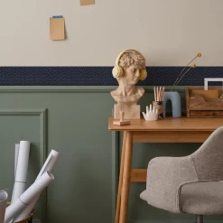 Bande Décorative auto-adhésif GEOMETRIQUE Motifs Pour Chambre 10cm x 300cm