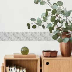 Bande Décorative auto-adhésif Motif GRAIN DE BOIS Pour Chambre 10cm x 300cm