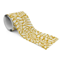 Bande Décorative auto-adhésif Pour Salon FEUILLES Abstraites 10cm x 300cm