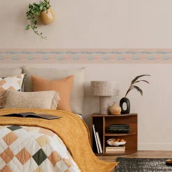 Bande Décorative auto-adhésif MOTIFS ETHNIQUES Boho Pour Chambre 10cm x 300cm