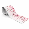 Bande Décorative auto-adhésif MOTIF Cœurs Moderne Pour Chambre 10cm x 300cm