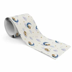 Bande Décorative auto-adhésif LUNES Nounours Nuages Pour Chambre Enfants 10cm x 300cm