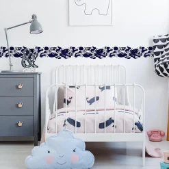 Bande Décorative auto-adhésif ASTRONATES Cosmos Pour Chambre Enfants 10cm x 300cm