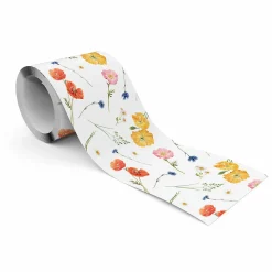 Bande Décorative auto-adhésif PLANTES de Champ Nature Pour Chambre 10cm x 300cm