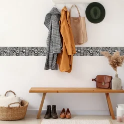 Bande Décorative auto-adhésif Pour Salon MOSAIQUE Motif Moderne 10cm x 300cm