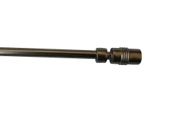 BARRE A RIDEAUX EXTENSIBLE 40-70CM CHROME MAT INVENTIV
