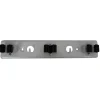 Barrette 3 coinceurs GPI médium blanc satiné