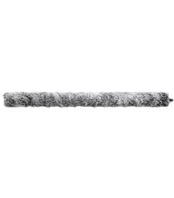 Bas de porte ANTARTIC gris 80 x 10 cm - Imitation fourrure - 80x10cm - Gris