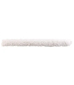 Bas de porte MOUTON 80 x 10 cm - Imitation fourrure - 80x10cm - Blanc