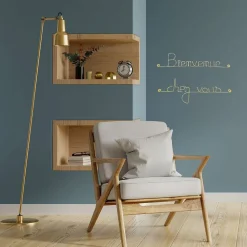 Bienvenue chez vous - Sculpture fil de fer 40-50 cm - Bijoux de mur