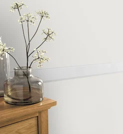 Bordure adhésive vinyle expansé Molis GoodHome blanc