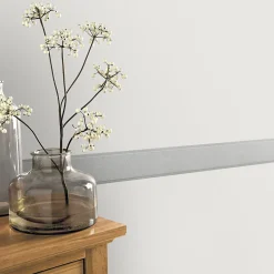 Bordure adhésive vinyle expansé Molis Goodhome argent