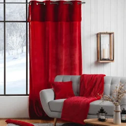 Boudin Bas de Porte "Caresse" 80cm Rouge