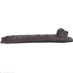 Boudin de porte 80 cm WOOF 100% polyester petit chigris velour cottelé