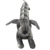 Boudin de porte en polyester motif quadrillés collection DOG RETRO gris