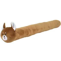 Boudin de porte en polyester chien collection KAWAII marron