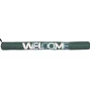 Boudin de porte en polyester avec message collection COLOR vert
