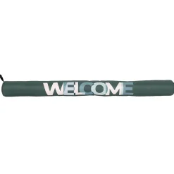 Boudin de porte en polyester avec message collection COLOR vert
