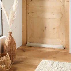 Boudin de Porte imitation fourrure Bouclette Wooly (80x10 cm - Naturel)