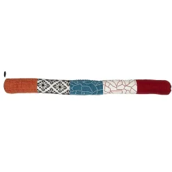 Boudin de Porte Patchwork Multicolore 80x7 cm, Empêche Courants d'Air et Économise l'Énergie - FIORA