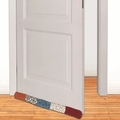 Boudin de Porte Patchwork Multicolore 80x7 cm, Empêche Courants d'Air et Économise l'Énergie - FIORA