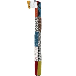Boudin de Porte Patchwork Multicolore 80x7 cm, Empêche Courants d'Air et Économise l'Énergie - FIORA