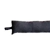 Boudin de porte uni (8x80 cm - Gris Foncé)