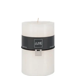 Bougie cylindrique 120H blanc 10x10x15 cm