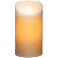 Bougie LED - blanc - 420g - Atmosphera