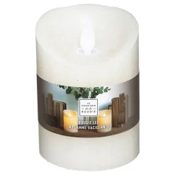 Bougie LED - blanc - 150g - Atmosphera