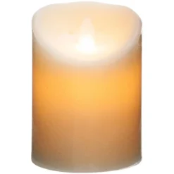 Bougie LED - blanc - 300g - Atmosphera