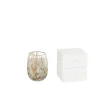 Bougie parfumée 90H dans pot en verre multicouleur 10x10x13.75 cm