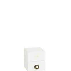 Bougie parfumée 90H dans pot en verre multicouleur 10x10x13.75 cm