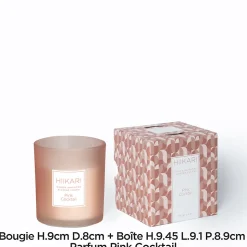 Bougie parfumée Sense pink cocktail 195g JBY creation