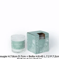 Bougie parfumée Sense sage nature 100g JBY creation