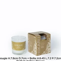 Bougie parfumée Sense yellow flower 110g JBY creation