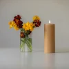 Bougie pilier LED Luna. 7,5 x 20 cm