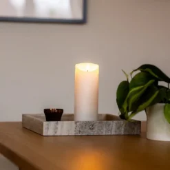 Bougie pilier LED Maya 7,5 x 20 cm