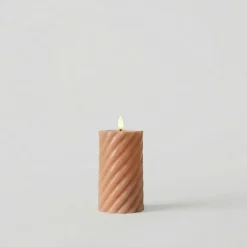Bougie pilier LED Vega 7,5 x 15 cm
