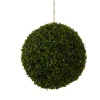 Boule de buis vert artificiel ø38 cm