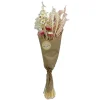Bouquet de fleur séchée H.55 cm pinkie