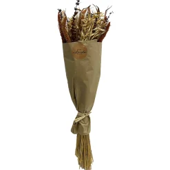 Bouquet de fleurs séchées H.60 cm red