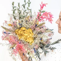 Bouquet de fleurs séchées L MARIE