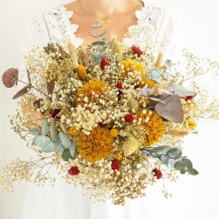 Bouquet de fleurs séchées L PAULINE